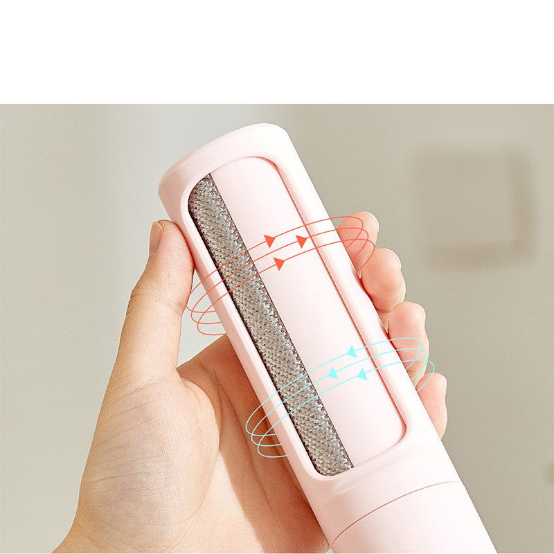 KFX-8931005 Reusable Pet Hair Remover Brush - Portable Self-Cleaning Lint Roller for Effective Fur and Dust Removal