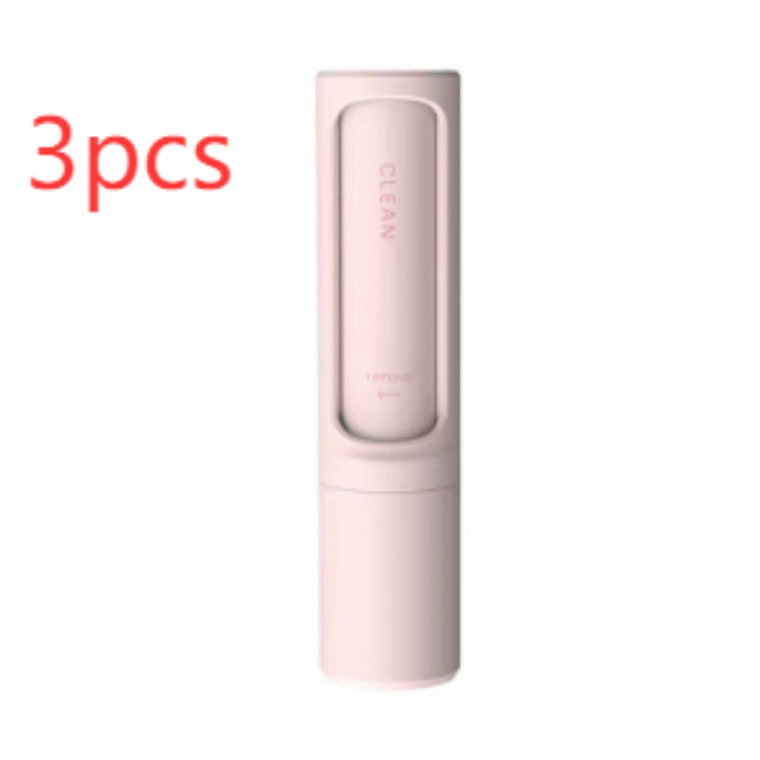 KFX-8931005 Reusable Pet Hair Remover Brush - Portable Self-Cleaning Lint Roller for Effective Fur and Dust Removal
