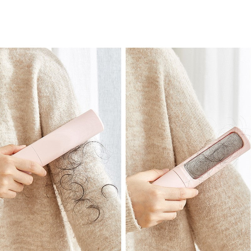 KFX-8931005 Reusable Pet Hair Remover Brush - Portable Self-Cleaning Lint Roller for Effective Fur and Dust Removal