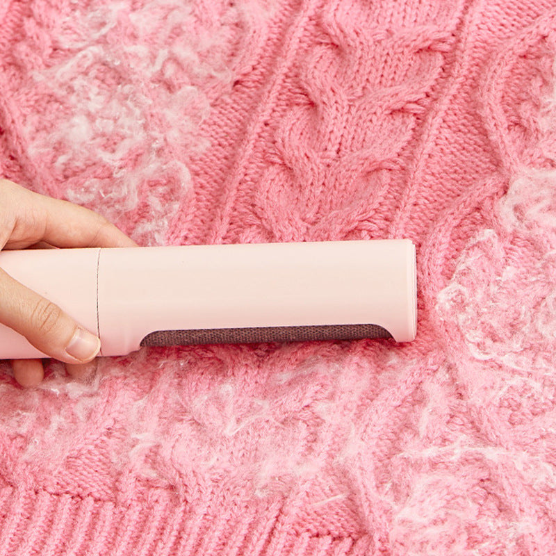 KFX-8931005 Reusable Pet Hair Remover Brush - Portable Self-Cleaning Lint Roller for Effective Fur and Dust Removal