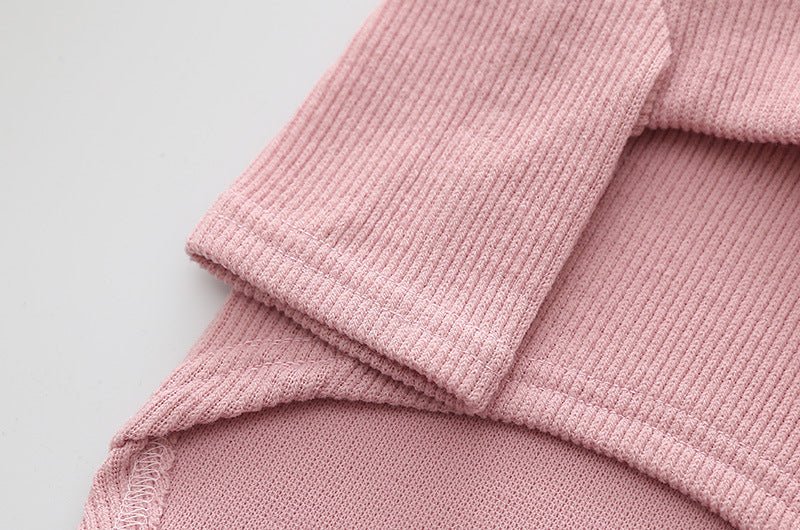 KFX-8933181 Knitted Sweater with Rabbit Ears for Small Dogs - Wool Material