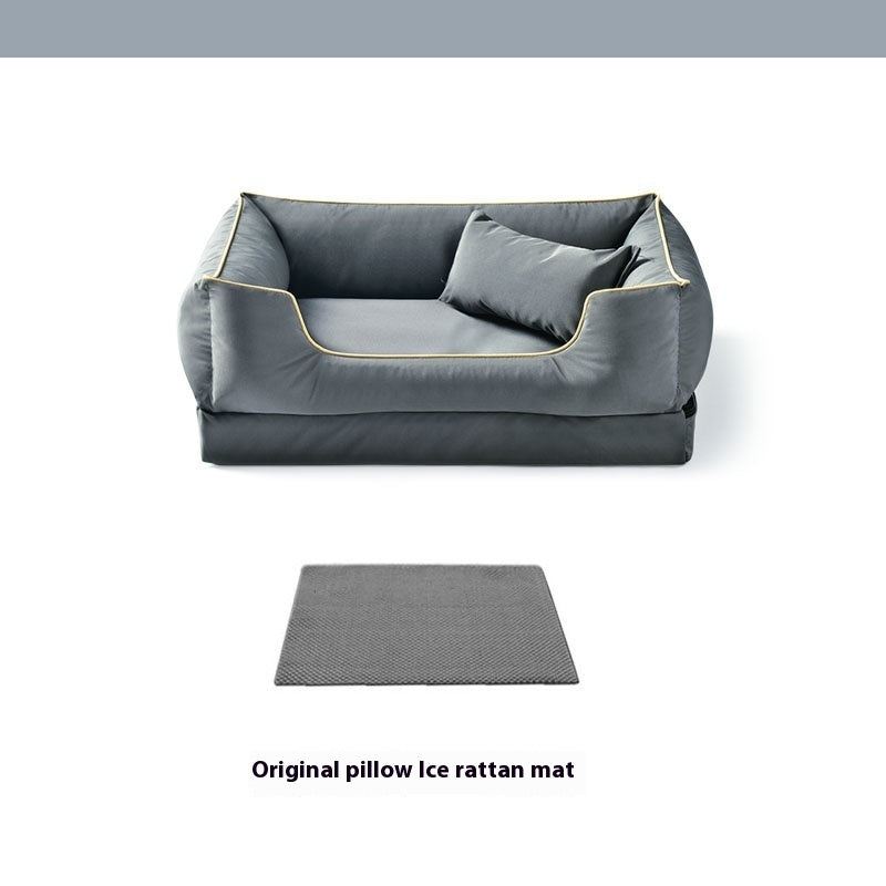 KFX-8935229 Universal Waterproof Kennel with Removable Machine Washable Liner - Scratch and Bite Resistant