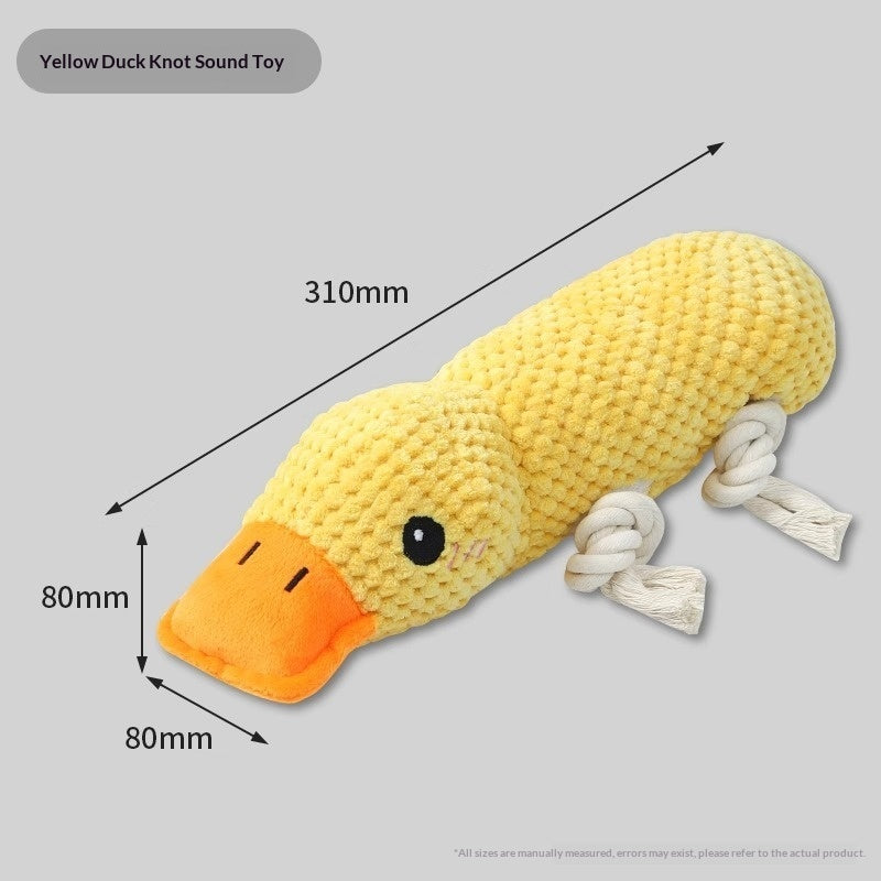 KFX-8948285 Chewable Plush Pet Toy with Sound for Dental Care and Entertainment