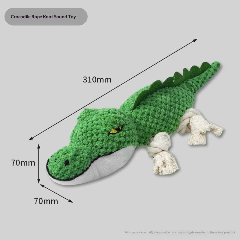KFX-8948285 Chewable Plush Pet Toy with Sound for Dental Care and Entertainment