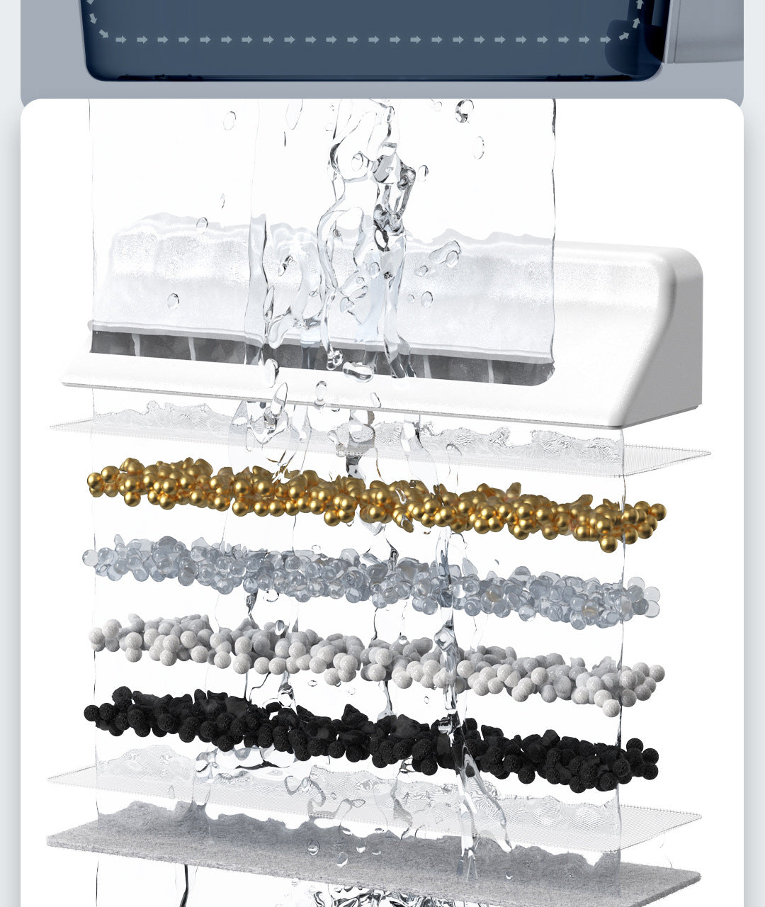 KFX-8948541 Stainless Steel Water Dispenser Filter Element for Dogs and Cats – Pack of 6