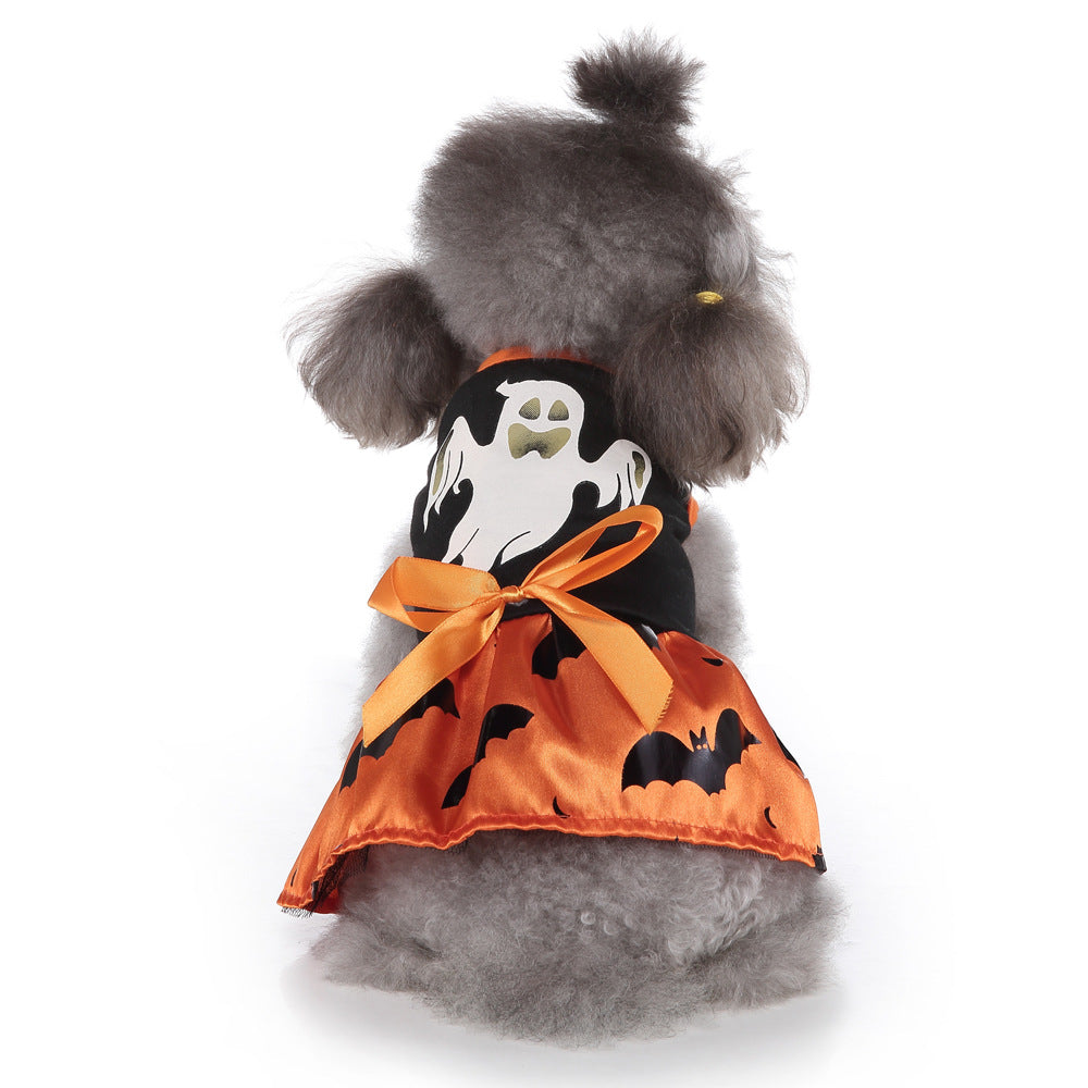 KFX-8949053 Stylish Polyester Dog Skirt for Halloween and Christmas – Various Sizes Available