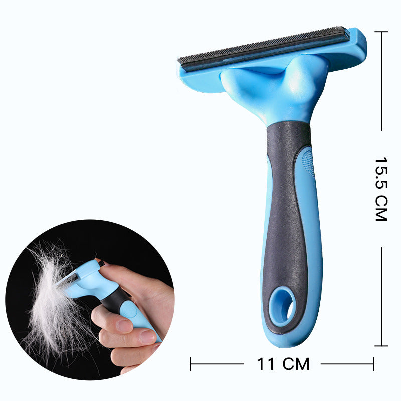 KFX-8952253 Cat Comb for Effective Removal of Loose Hair from Pets