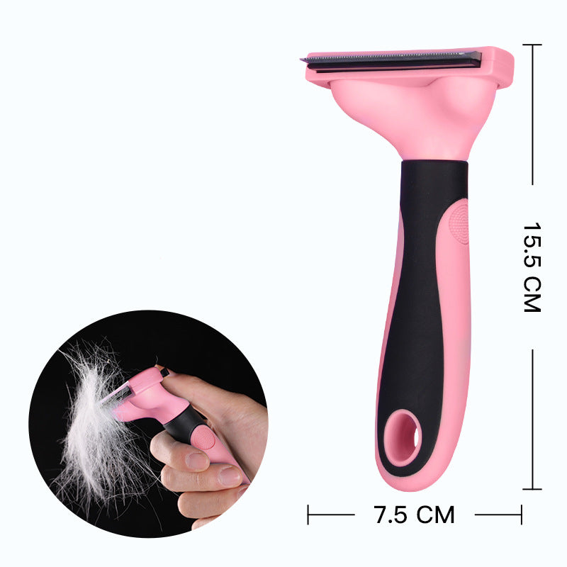KFX-8952253 Cat Comb for Effective Removal of Loose Hair from Pets