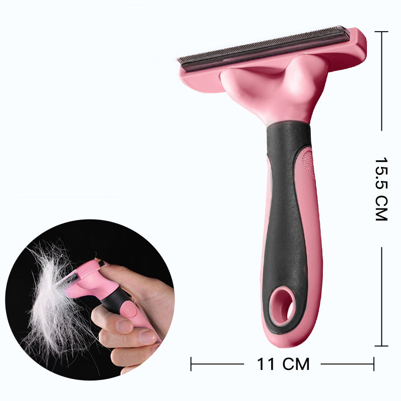 KFX-8952253 Cat Comb for Effective Removal of Loose Hair from Pets