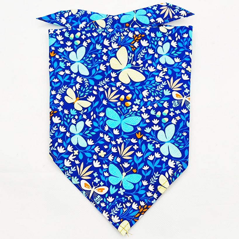 KFX-8954045 Fruit Green Leaf Cotton Pet Scarf and Drool Towel for Small to Large Dogs and Cats