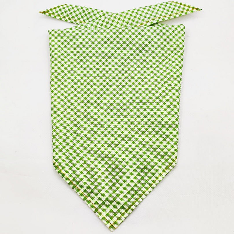 KFX-8954045 Fruit Green Leaf Cotton Pet Scarf and Drool Towel for Small to Large Dogs and Cats