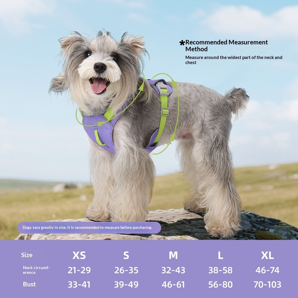 KFX-8955709 Multi-functional Waterproof Quick-Drying Dog Harness in Vibrant Colors