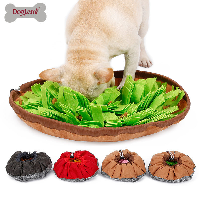 KFX-8957245 Pet Sniffing Mat and Slow Food Puzzle Blanket for Interactive Feeding Activities