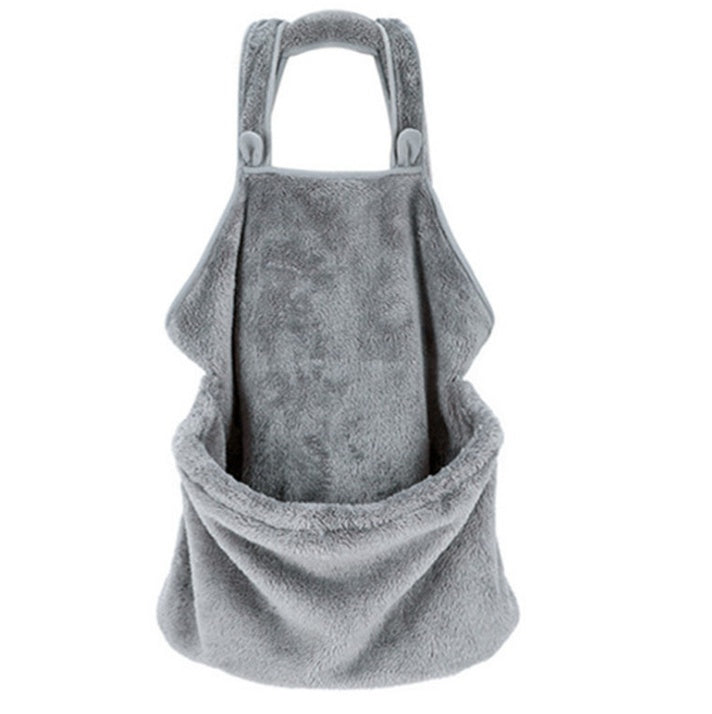 KFX-8958653 Pet Carrier Bag with Sleeping Chest Apron for Cats - Double-sided Design, Ideal for Outings and Prevents Hair on Clothes