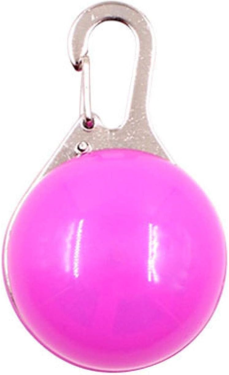 KFX-8959677 LED Pet Collar Light with 3 Modes, Dog Flashing Tag for Night Walks, Clip-On Safety Light