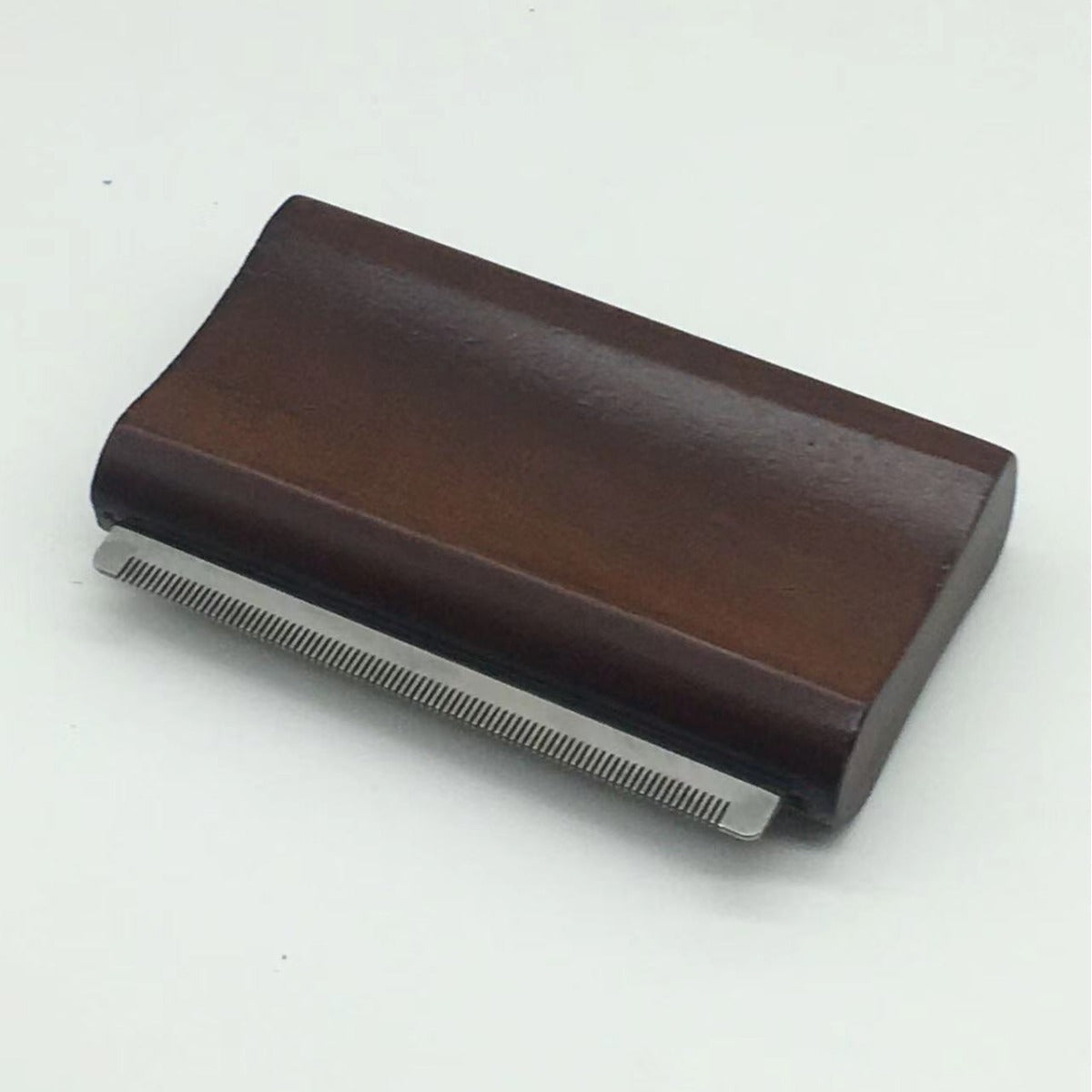 KFX-8963773 Pet Hair Remover Comb for Dogs - Beech Wood Fur Care Tool