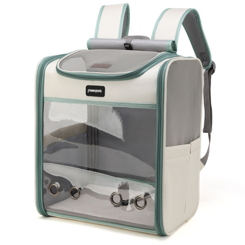 KFX-8964413 Large Capacity Medium Soft Portable Pet Backpack for Outdoor Adventures