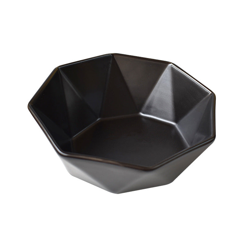 KFX-8968125 Ceramic High-Footed Cat Food Bowl with Bamboo Wood Base, 250g Capacity
