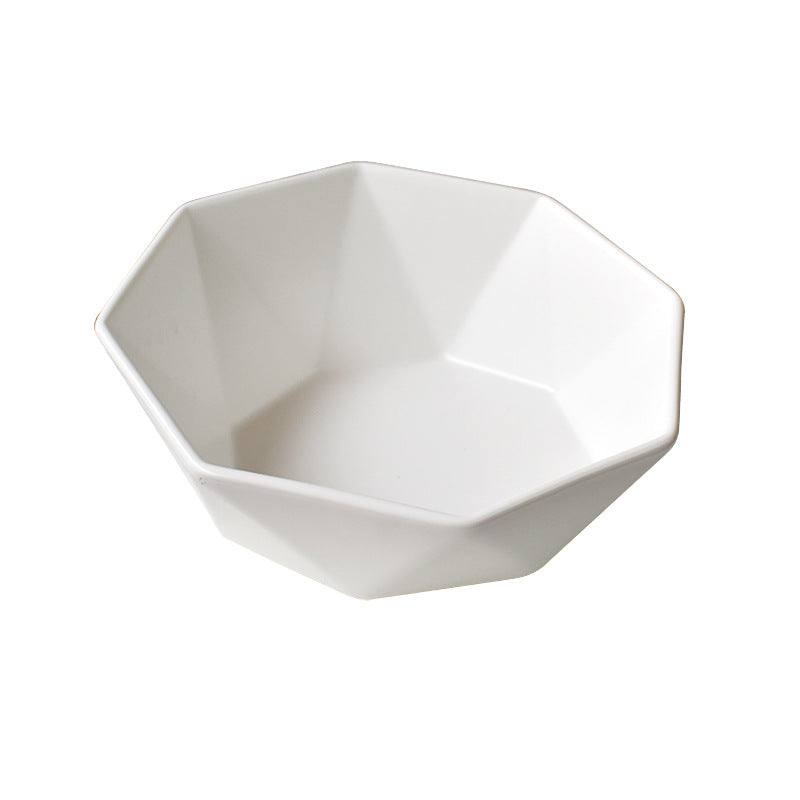 KFX-8968125 Ceramic High-Footed Cat Food Bowl with Bamboo Wood Base, 250g Capacity