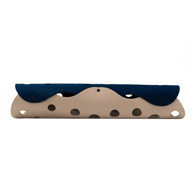 KFX-8972989 Folding Cat Tunnel with Soft Felt Material and Easy Assembly for Cats 93x22x22cm