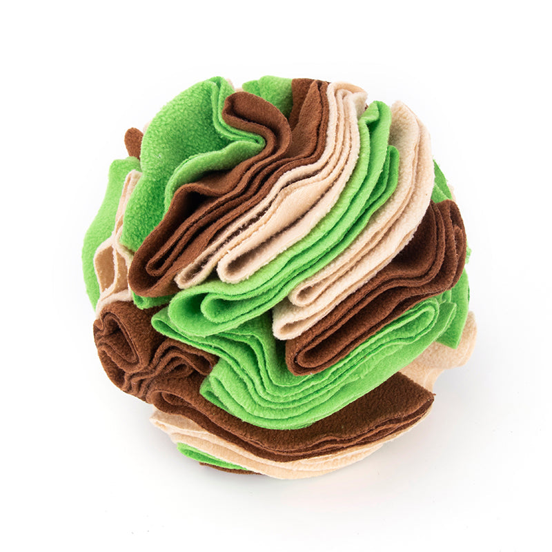 KFX-8974525 Interactive Snuffle Ball for Dogs - Mental Stimulation Puzzle Toy for Feeding and Enrichment