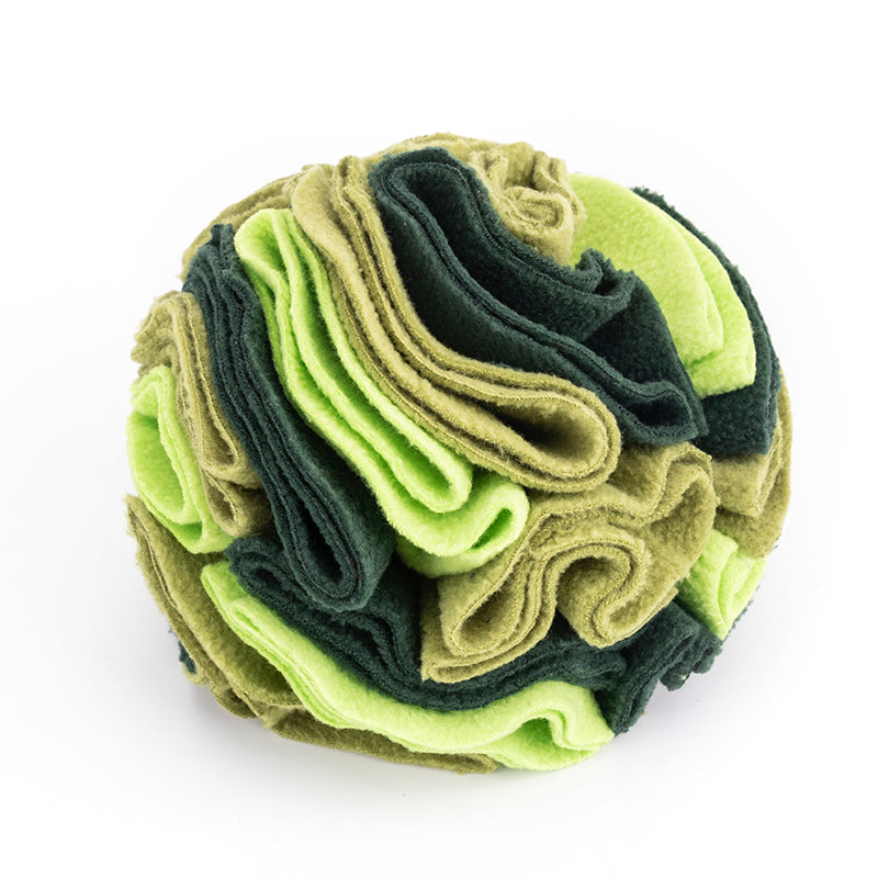KFX-8974525 Interactive Snuffle Ball for Dogs - Mental Stimulation Puzzle Toy for Feeding and Enrichment