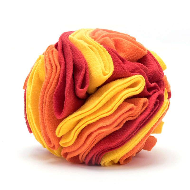KFX-8974525 Interactive Snuffle Ball for Dogs - Mental Stimulation Puzzle Toy for Feeding and Enrichment
