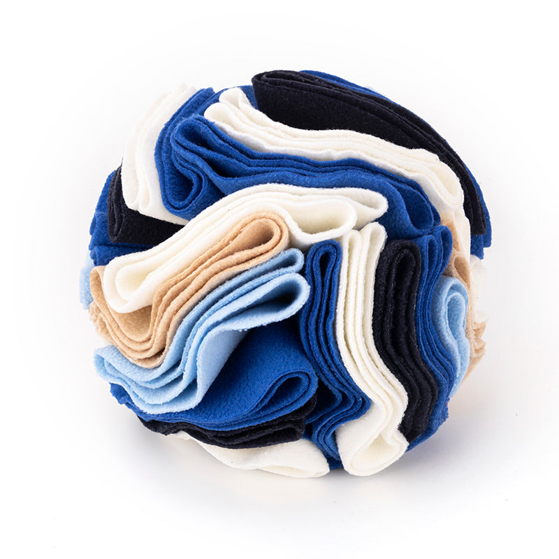 KFX-8974525 Interactive Snuffle Ball for Dogs - Mental Stimulation Puzzle Toy for Feeding and Enrichment