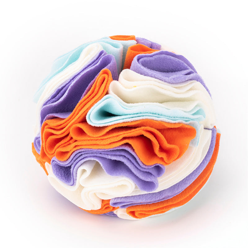 KFX-8974525 Interactive Snuffle Ball for Dogs - Mental Stimulation Puzzle Toy for Feeding and Enrichment