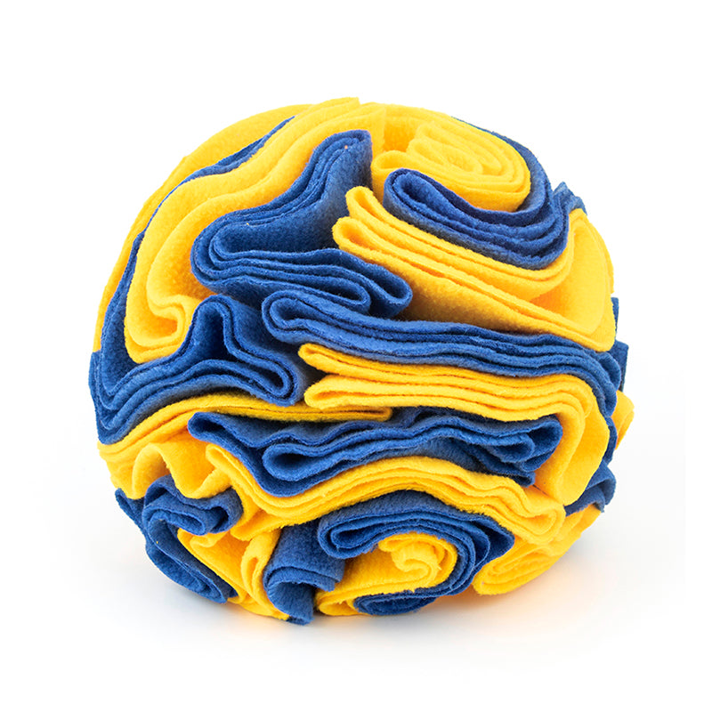 KFX-8974525 Interactive Snuffle Ball for Dogs - Mental Stimulation Puzzle Toy for Feeding and Enrichment