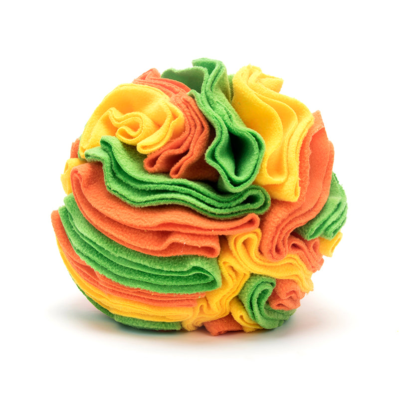 KFX-8974525 Interactive Snuffle Ball for Dogs - Mental Stimulation Puzzle Toy for Feeding and Enrichment