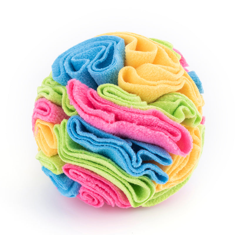 KFX-8974525 Interactive Snuffle Ball for Dogs - Mental Stimulation Puzzle Toy for Feeding and Enrichment