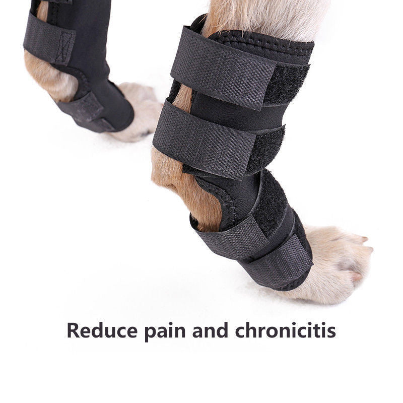 KFX-8975165 Pet Knee Protector for Surgery Recovery - Breathable Fabric, Available in Multiple Sizes