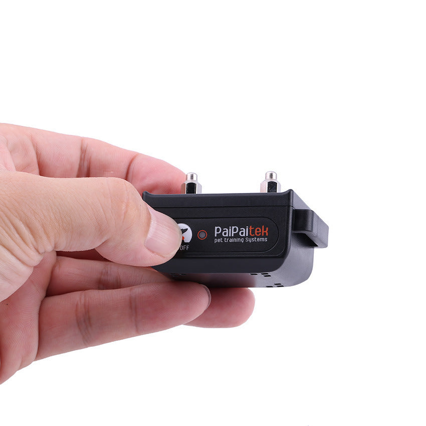 KFX-8976957 Two-in-One Anti-Bark Dog Training Device with Electric Shock and Manual Control, Model PD 520C-1, Durable ABS Material