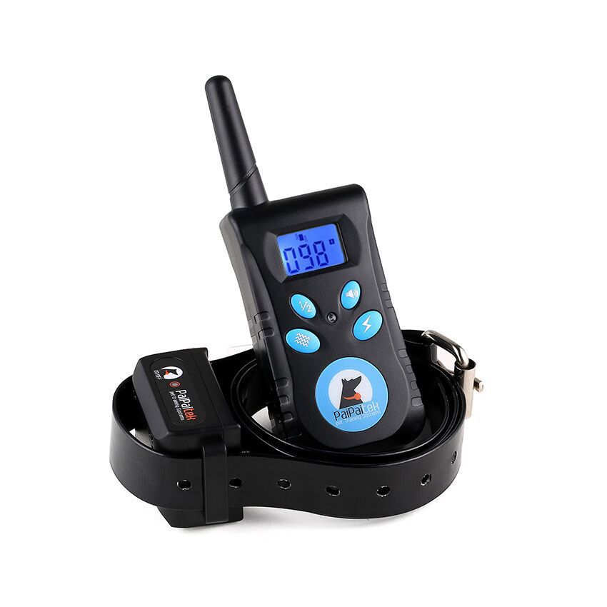 KFX-8976957 Two-in-One Anti-Bark Dog Training Device with Electric Shock and Manual Control, Model PD 520C-1, Durable ABS Material