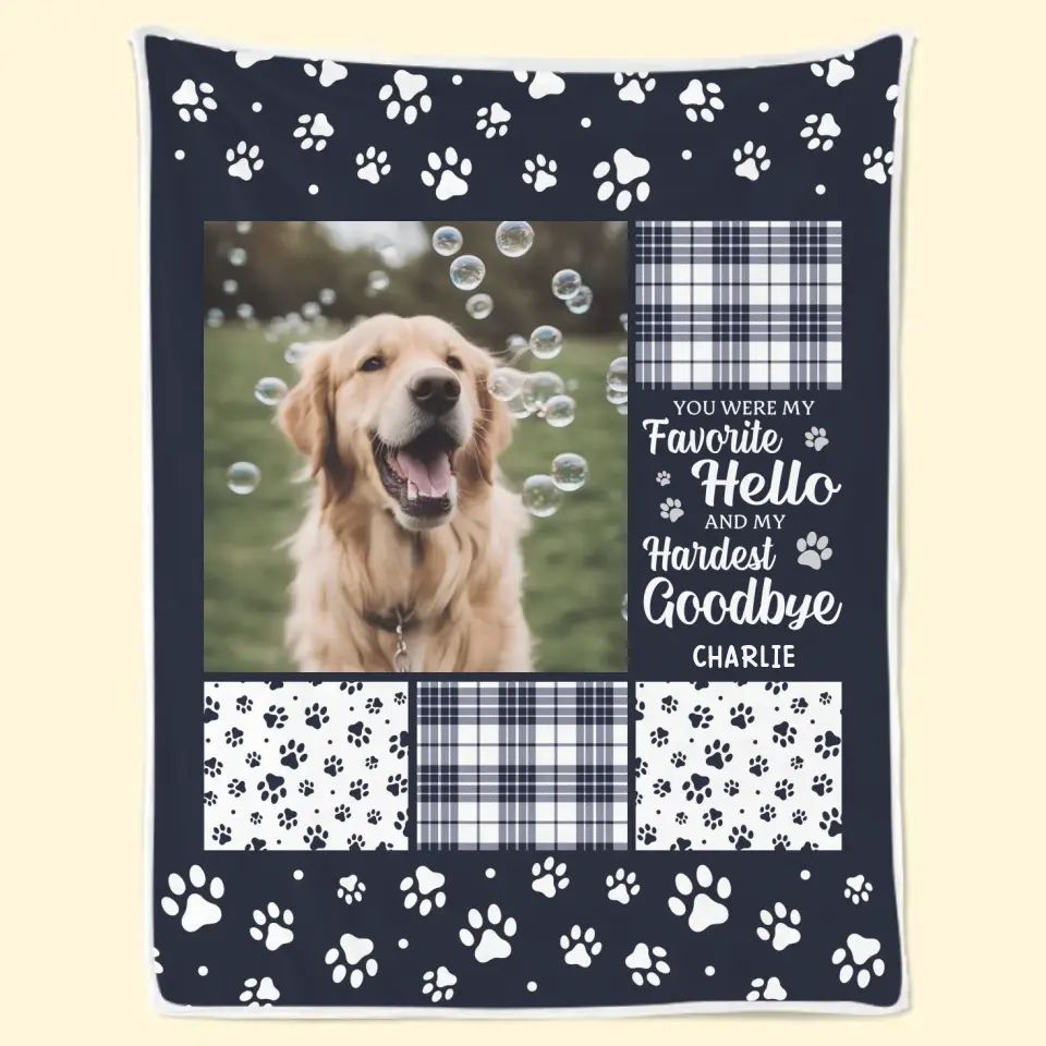 KFX-8980285 Super Soft Flannel Pet Dog Blanket - Creative Design, Perfect for Any Season, Multiple Sizes Available