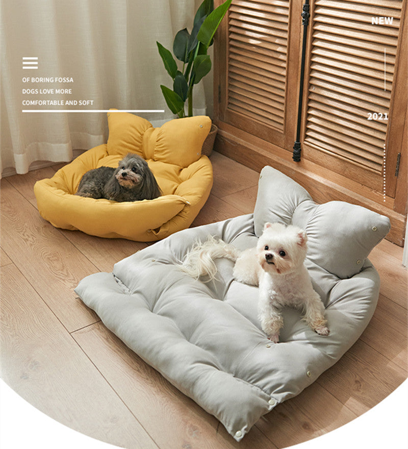 KFX-8983485 Cozy Four Seasons Pet Bed Mat for Cats and Dogs - Available in Small, Medium, Large