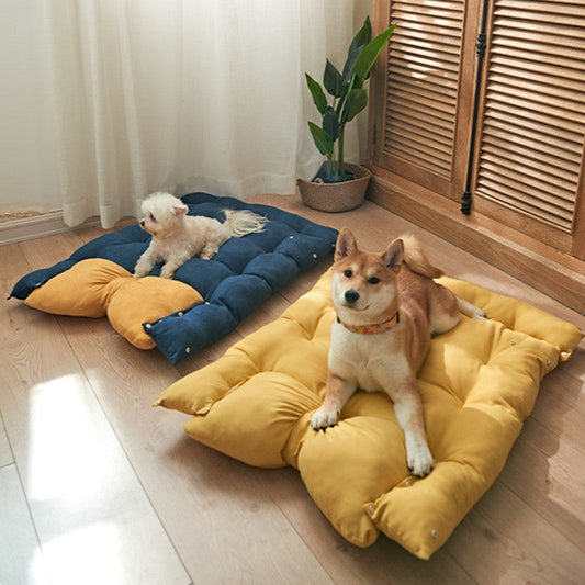 KFX-8983485 Cozy Four Seasons Pet Bed Mat for Cats and Dogs - Available in Small, Medium, Large