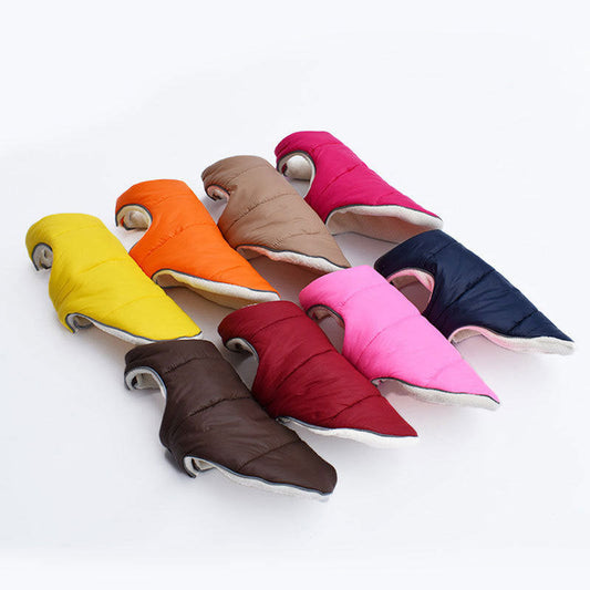 KFX-8983869 Reflective Cotton Vest for Pets - Fleece Material in Various Sizes and Colors