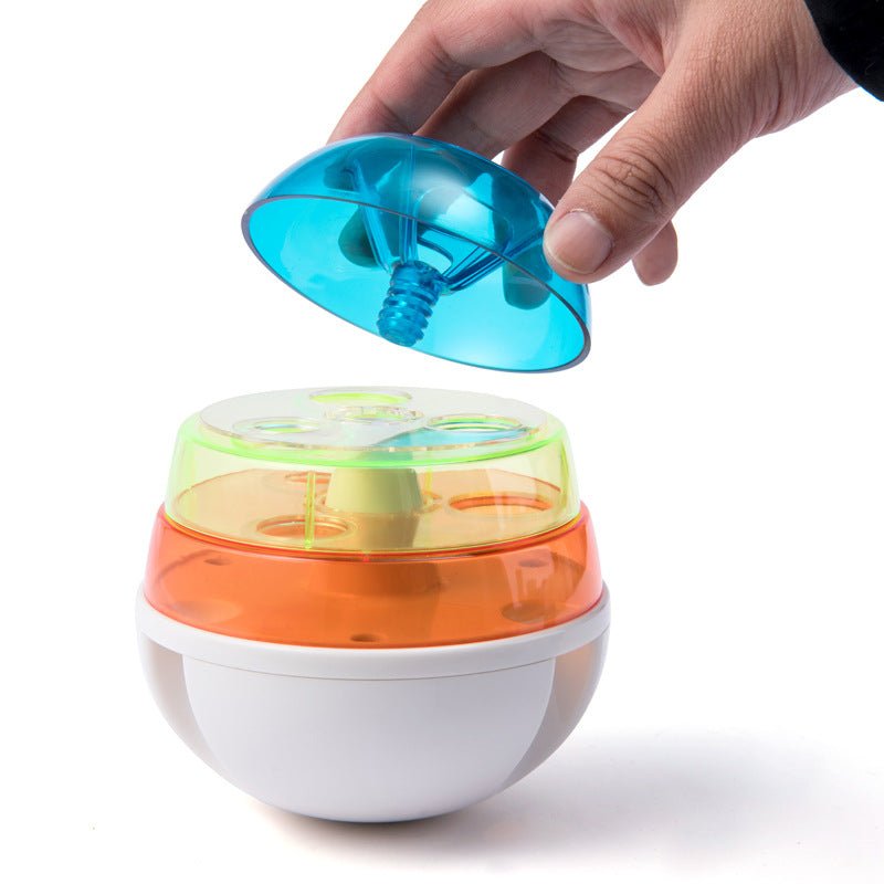 KFX-8985405 Interactive Dog Food Dispensing Toy Ball for Engaging Playtime and Feeding