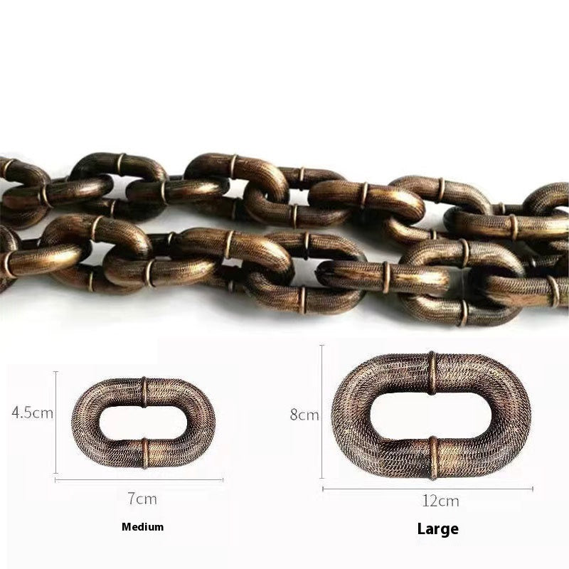 KFX-8988989 Dog Leash with Handle - Available in Bronze, Antique Silver, and Black in Multiple Lengths