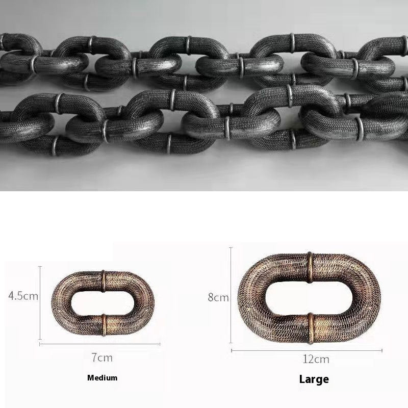 KFX-8988989 Dog Leash with Handle - Available in Bronze, Antique Silver, and Black in Multiple Lengths