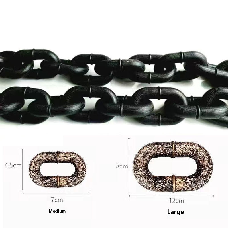 KFX-8988989 Dog Leash with Handle - Available in Bronze, Antique Silver, and Black in Multiple Lengths