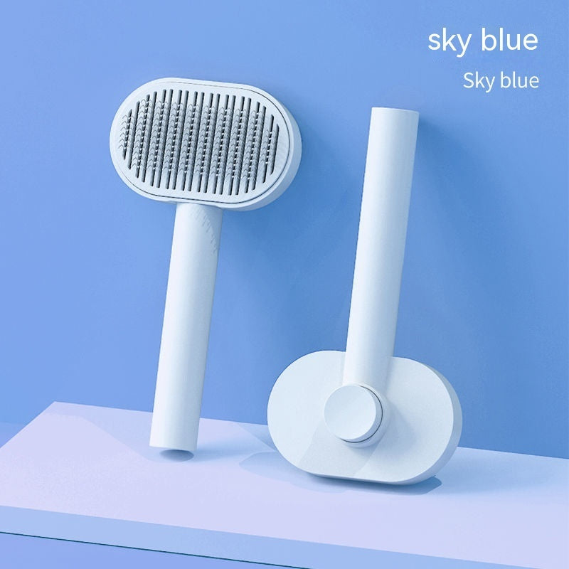 KFX-8990781 Pet Hair Removal Combs for Dogs – Professional Ice Cream Style Brushes in Various Colors
