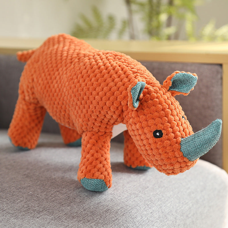 KFX-8993597 Plush Pet Toy Collection - Molar Sounding Dolls in Various Animal Designs 30-35cm