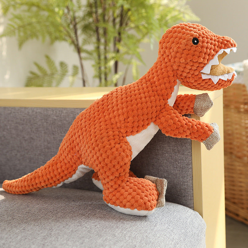 KFX-8993597 Plush Pet Toy Collection - Molar Sounding Dolls in Various Animal Designs 30-35cm