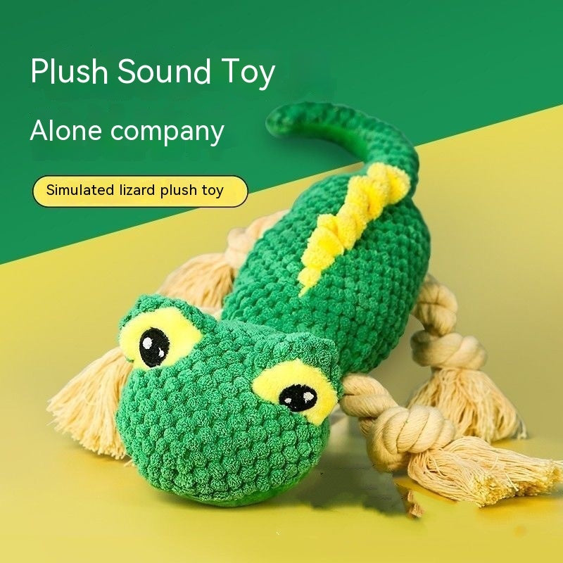 KFX-8993597 Plush Pet Toy Collection - Molar Sounding Dolls in Various Animal Designs 30-35cm