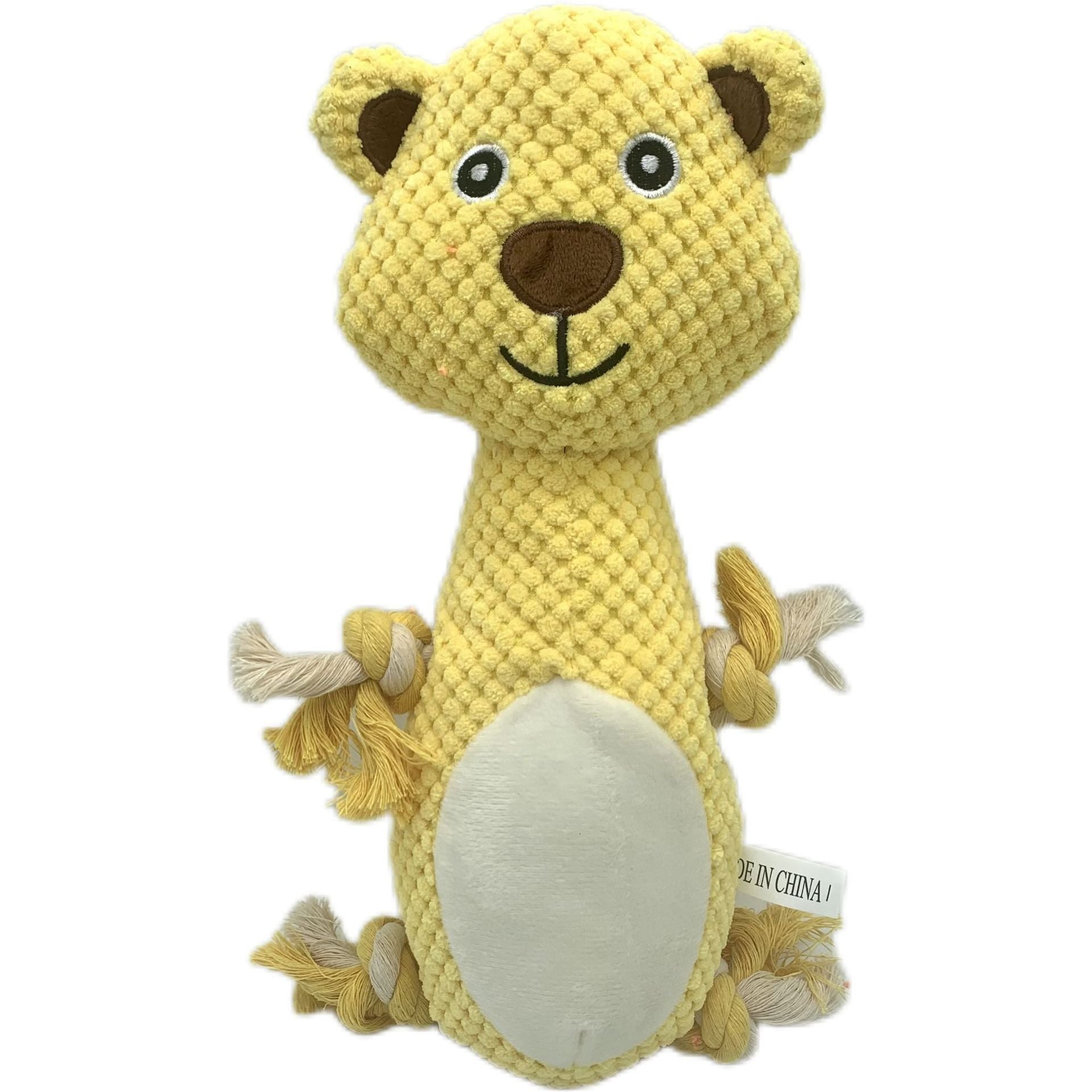 KFX-8993597 Plush Pet Toy Collection - Molar Sounding Dolls in Various Animal Designs 30-35cm