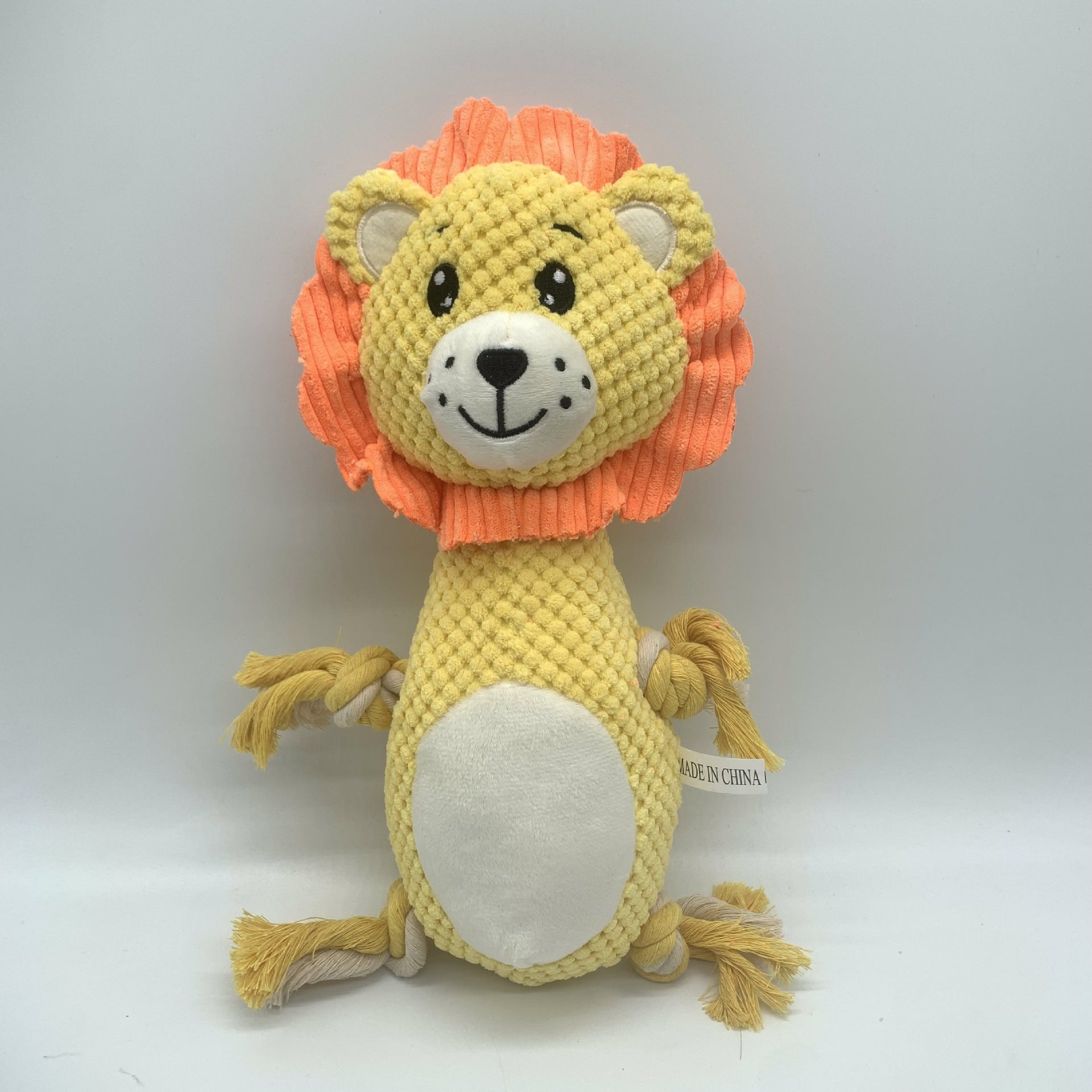 KFX-8993597 Plush Pet Toy Collection - Molar Sounding Dolls in Various Animal Designs 30-35cm