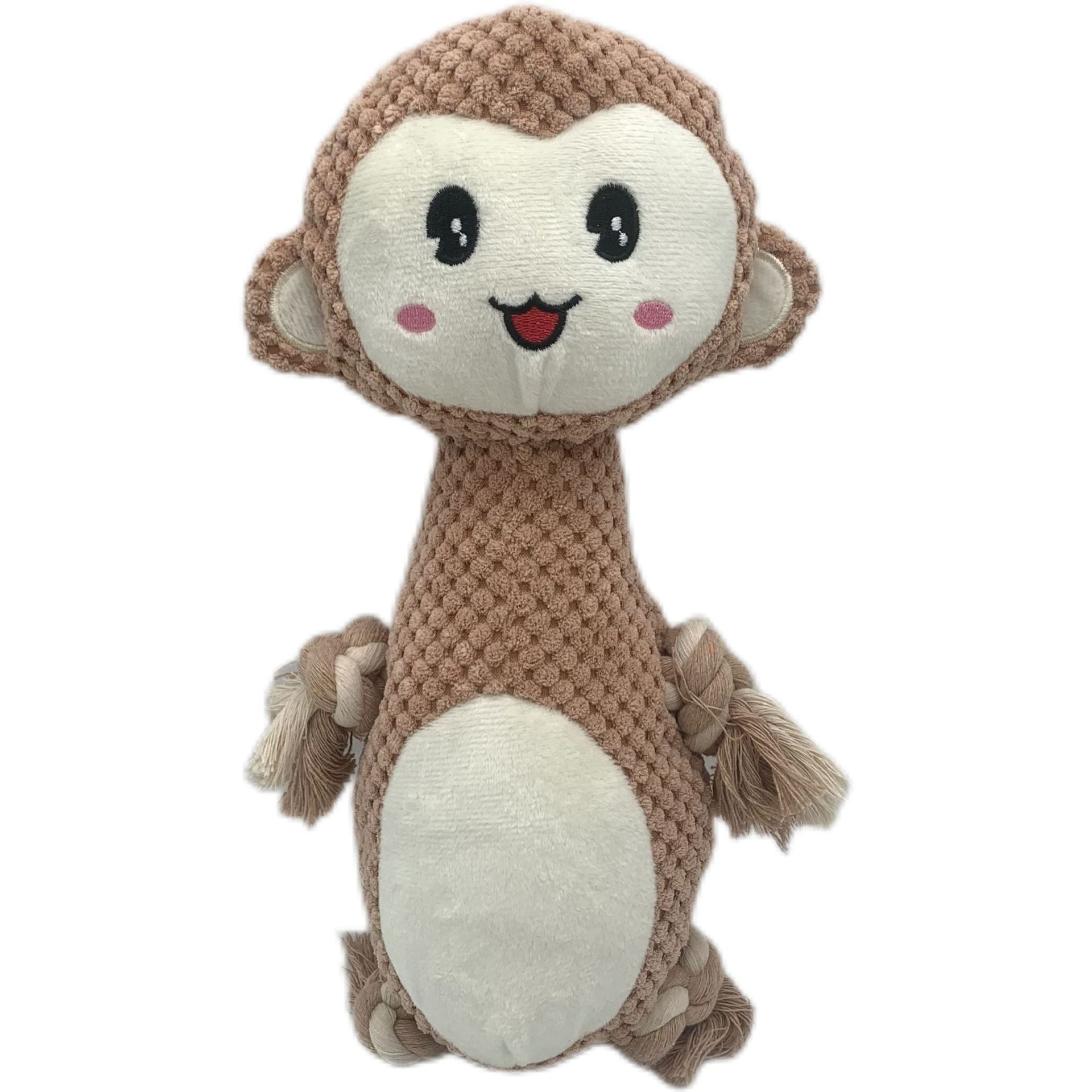 KFX-8993597 Plush Pet Toy Collection - Molar Sounding Dolls in Various Animal Designs 30-35cm